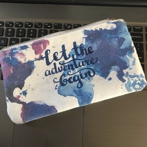 aesthetic pencil/ cosmetic pouch